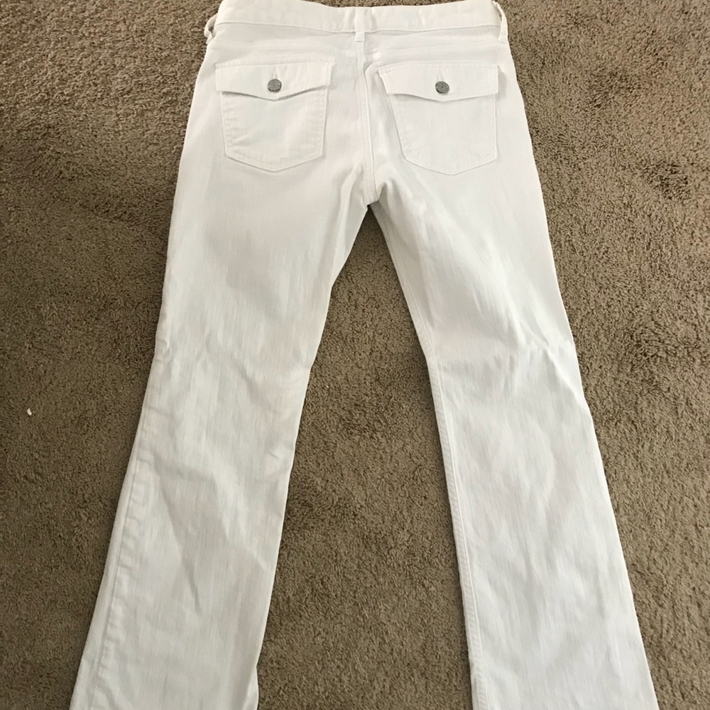 Banana Republic white jeans 6 petite